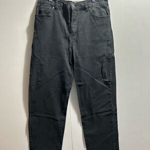 Gloria Vanderbilt Black Straight Leg Jeans
